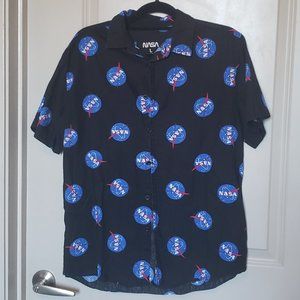 NASA button up